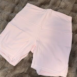 Women's Light Pink Shorts
